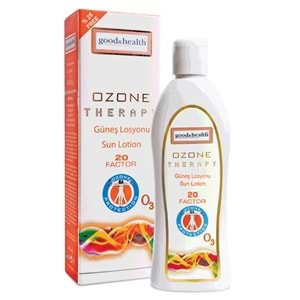Ozonlu 20 Faktör Güneş Losyonu Good-Health Ozone Therapy 250ml