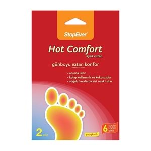 Sıcak Kompres Stopever Hot Comfort Ayak Isıtan 2li