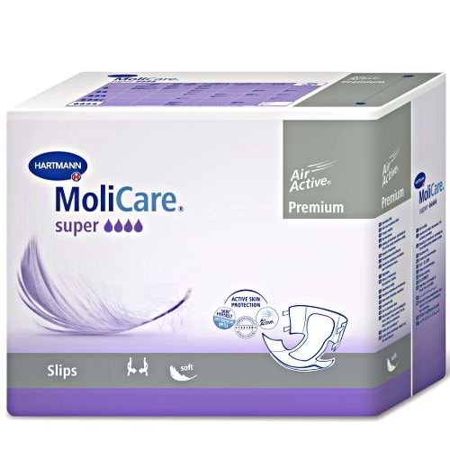 Bağlamalı Hasta Bezi Molicare Premium Soft Super 169850 Large 30lu