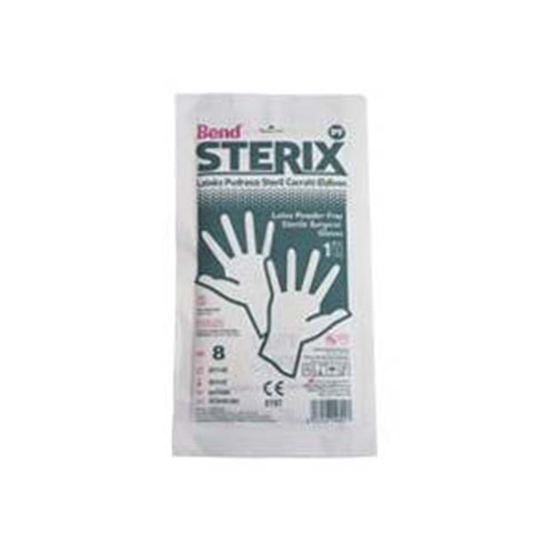 Pudralı Steril Cerrahi Eldiven Sterix Silver No: 7.0