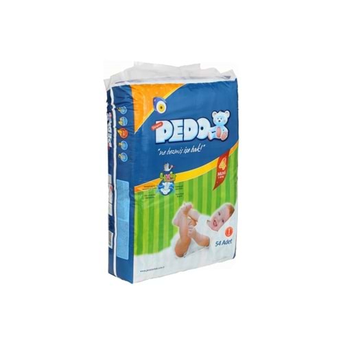 Bebek Bezi Pedo Classic Maxi 55025 No: 4 54lü