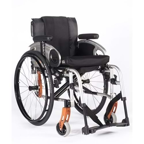 Yetişkin Manuel Tekerlekli Sandalye Quickie Life Swing Away