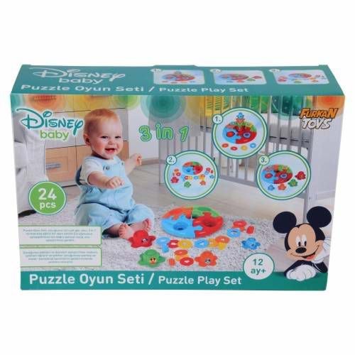 Eğitici Puzzle Oyun Seti Furkan Toys Disney Baby FR-M 00038