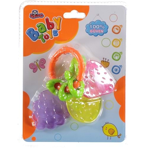 Çıngıraklı Meyve Vardem Baby Toys SL84801-15 0-6 Aylık