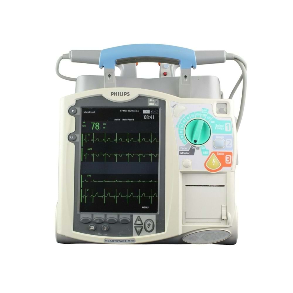 İkinci El Monitörlü Defibrilatör Philips HeartStart MRx