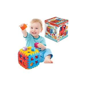 Eğitici Küp Bultak Puzzle Dede Baby 02209